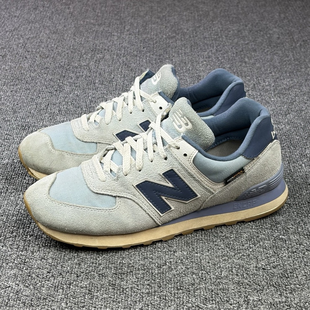 New Balance 574 Cordura Light Blue Indigo Sneakers Mens 9 D Womens 10.5 U574NLB